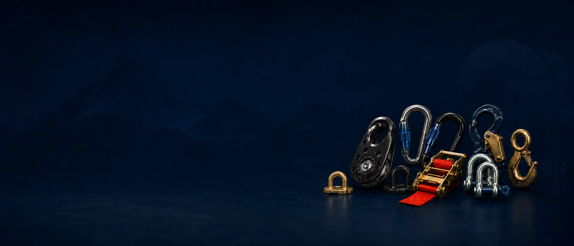 Equipamentos Titan's BR para elevação, amarração e trabalho em altura